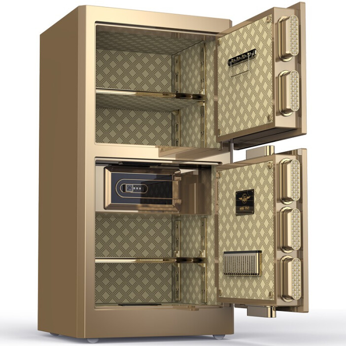 智能守护，安心之选 虎牌双门入墙式保险柜深度解析